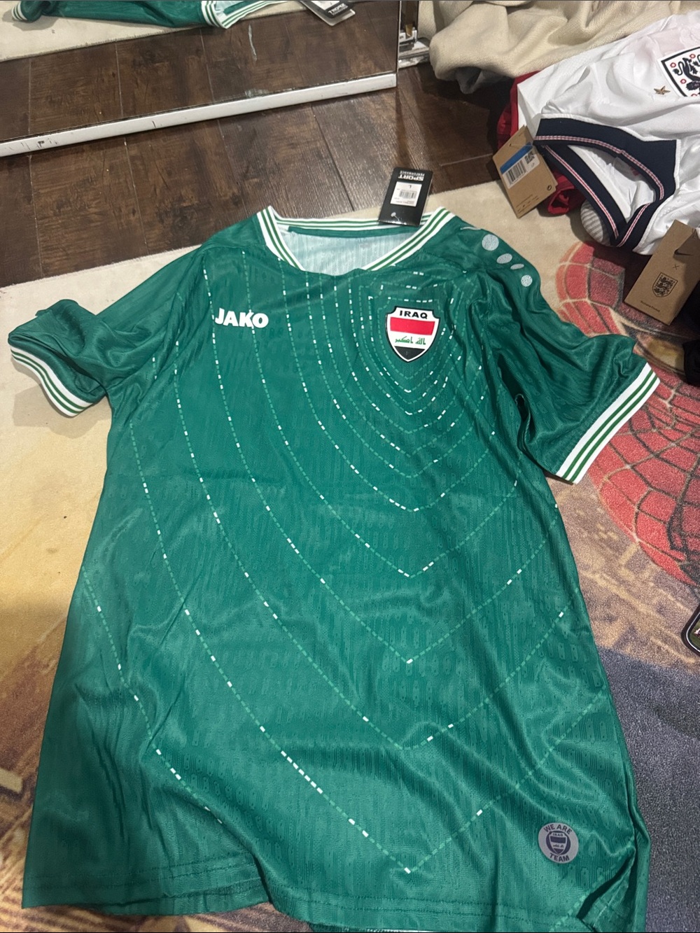 Iraq World Cup Jersey Player version
